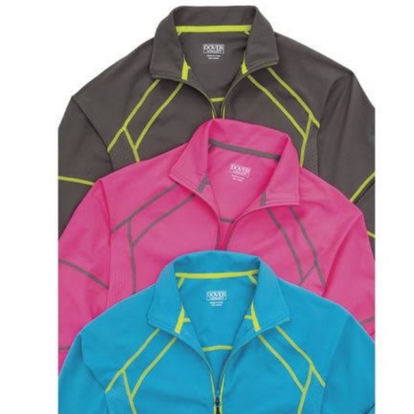 NWOT Dover Saddlery Stride Ladies Training Jacket in Neon Pink Sz. XS - Picture 2 of 15